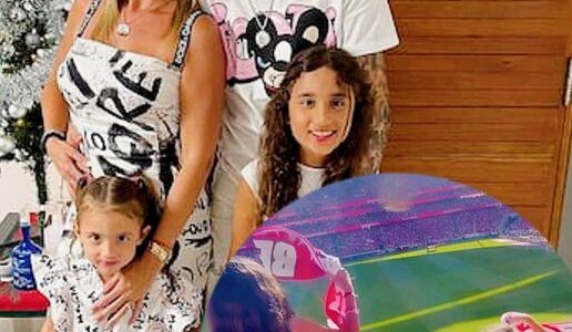 Pasión en Familia: Las Hijas de Di María Roban Corazones con su Aliento Incondiciona 21 caca SOY CHALUPA