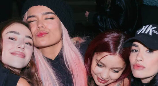 Una NOCHE de amigas entre Karol G, Lali Esposito, Nicki Nicole y Taichu 22 lali SOY CHALUPA