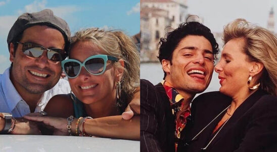 Chayanne y su esposa