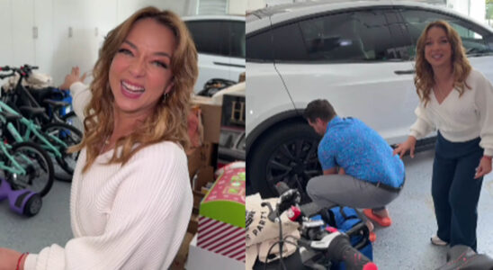 VIDEO: Adamari Lopez compartió como su 'esposo' la salvo de quedar botada 17 Adamari Lopez y su esposo