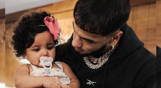 VIDEO: Anuel AA y su hija colombiana derriten las redes juntos 30 Anuel AA y su hija Colombiana