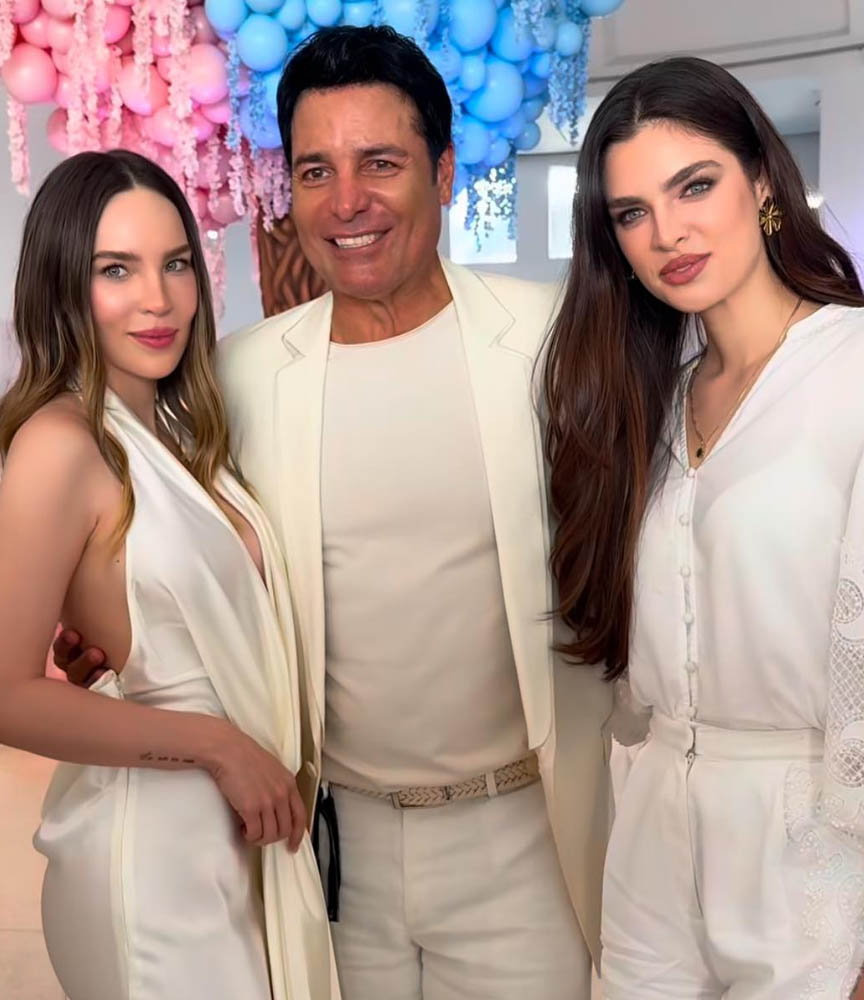 VIDEO: Chayanne, Belinda y Nadia Ferreira y su divertido encuentro 7 Chayanne Belinda y Nadia Ferreira