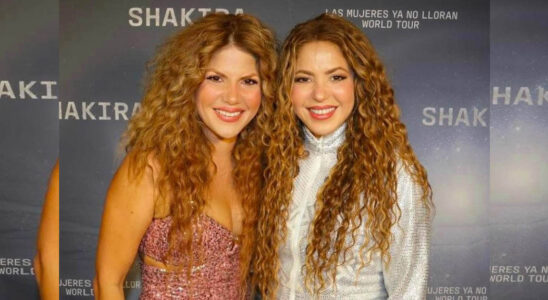 VIDEO: La doble de Shakira cuenta como la artista le propuso hacer su caminata en el concierto 19 Shakira y su doble