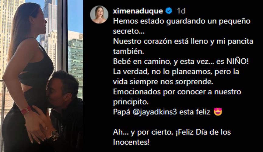 La verdad detrás del "pequeño gran secreto" de Ximena Duque 12 Ximena Duque hijos