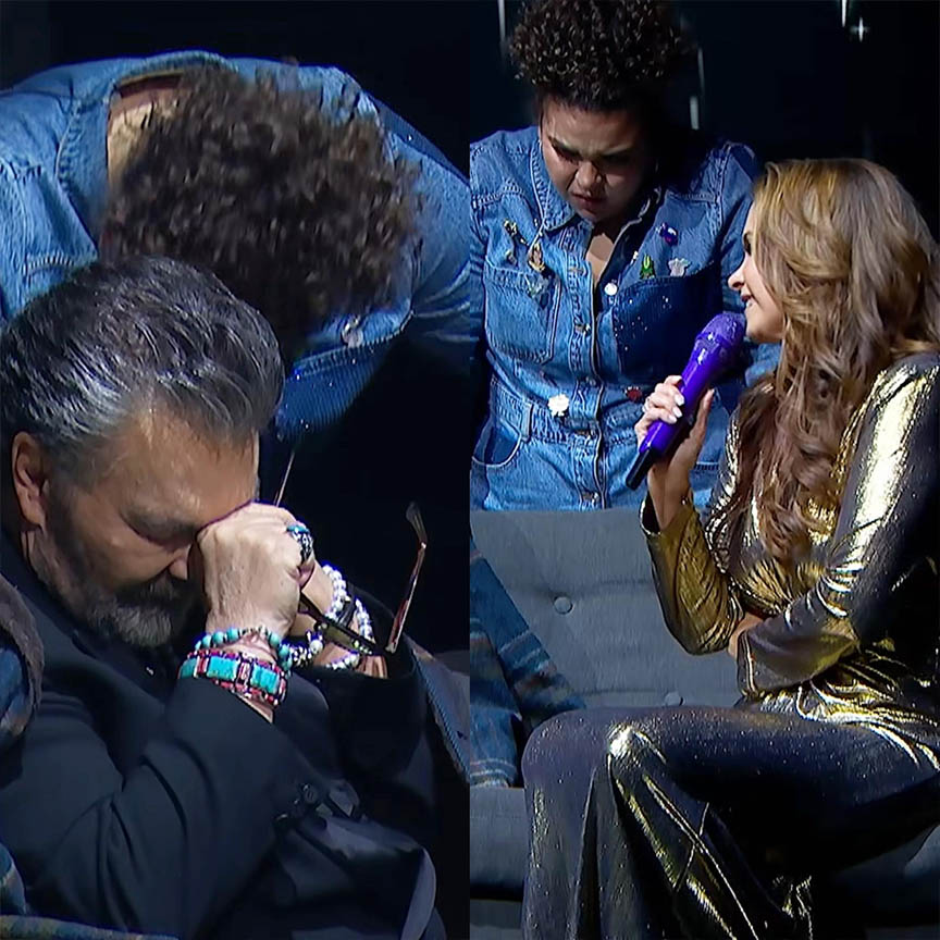 VIDEO: Lucero pone a llorar a su ex Manuel Mijares con sus palabras 9 Lucero y Manuel Mijares