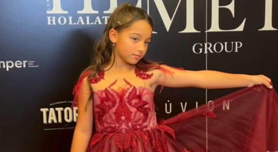 Adamari Lopez y Alaia vestidas como princesas