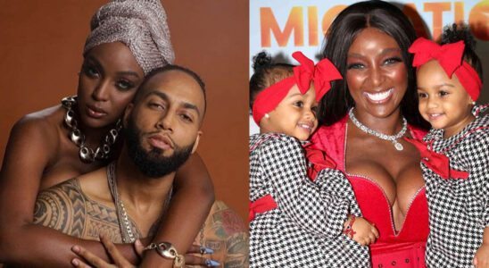 Amara 'La Negra' lanza un duro mensaje al padre sus gemelas 30 Amara La negra y el padre de sus hijas