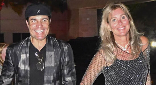 Chayanne y su esposa