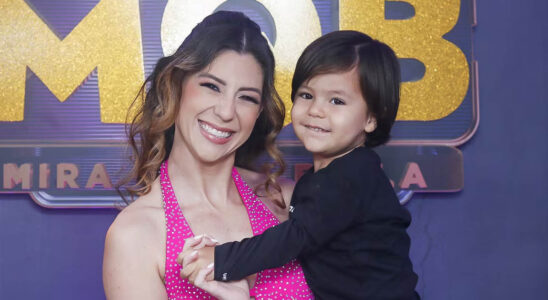 Mimi Ortiz y su hijo Jay