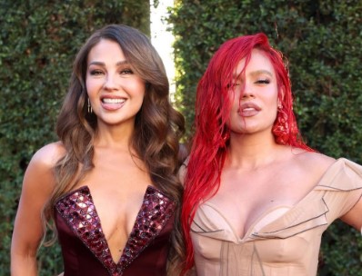 Thalia le responde a Karol G sus palabras sobre ella 11 Thalia y Karol G