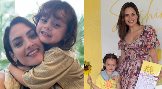 VIDEO: Michelle Galván y su hija brillaron en un evento escolar 31 galvan SOY CHALUPA