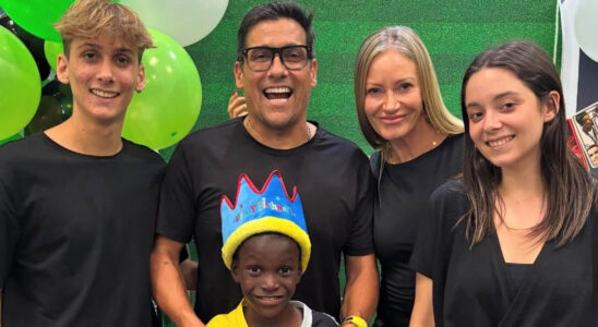 VIDEO: La increíble fiesta de cumpleaños que Rafael Araneda y su esposa le prepararon a su pequeño hijo 39 Rafael Araneda y su hijo Benja