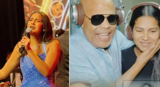 VIDEO: Ana Beatriz, la hija de Rubby Perez puso a todo el auditorio a llorar con su interpretación de "Prestame a mi padre" 1 ana1 1 SOY CHALUPA