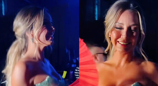 VIDEO: Elizabeth Gutiérrez sacó los pasos prohibidos y le puso sazón a los Premios Billboard 48 gutierrez SOY CHALUPA