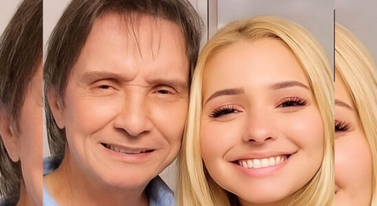 No hay edad para el amor. El brasileño Roberto Carlos presentó a su joven novia 30 roberto SOY CHALUPA