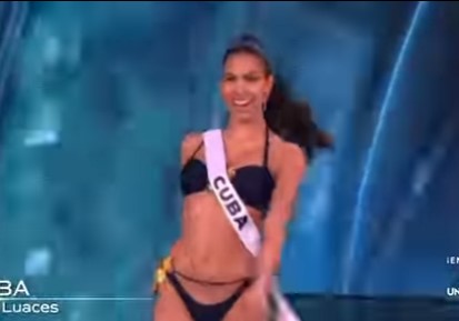 VIDEO: Lina Luaces se metio en el TOP 12 con un gran desfile en traje de bano 39 cuba1 1 SOY CHALUPA