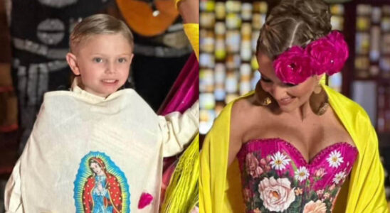 VIDEO: Marjorie de de Sousa y su hijo vivieron un hermoso momento junto a la virgencita 7 marjorie1 SOY CHALUPA