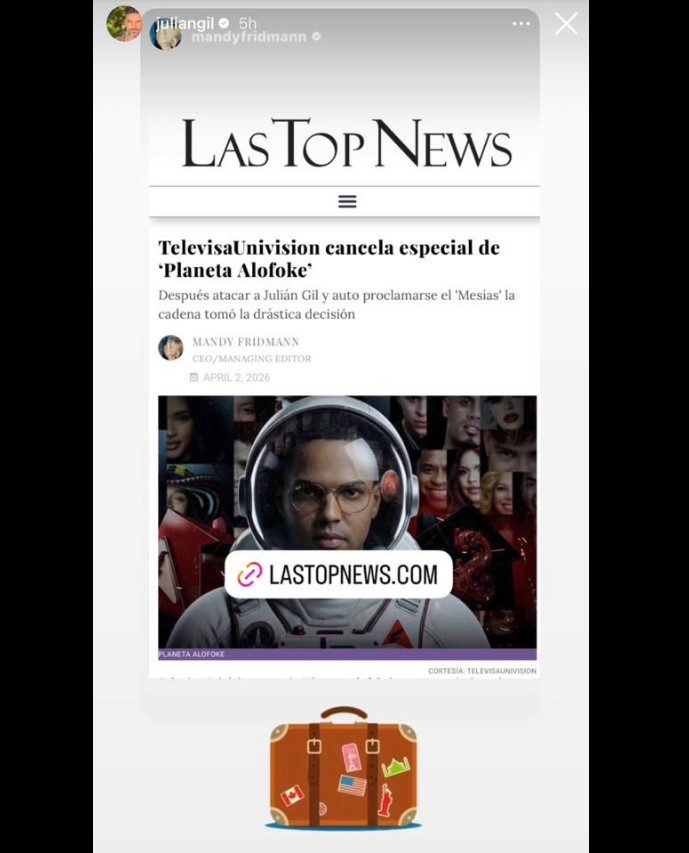 julian gil alofoke univision SOY CHALUPA