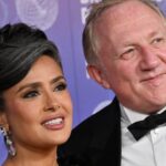 Salma Hayek desafía críticas mostrando sus canas naturales en público