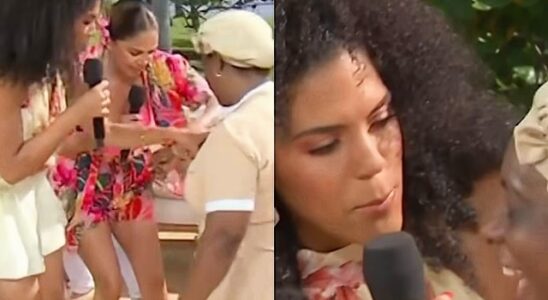 VIDEO: Francisca interrumpe el vivo de Despierta América para homenajear a una mamá trabajadora 28 Francisca