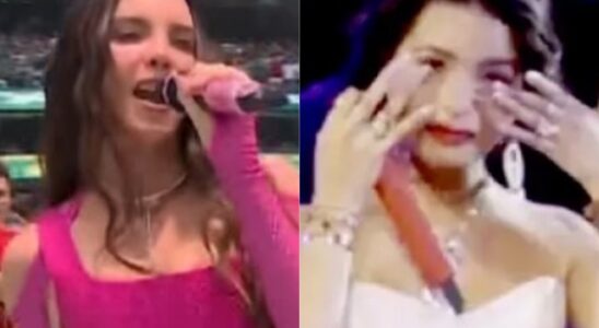 VIDEO: Belinda hace historia al cantar en la apertura del Mundial de la FIFA y la gente recordó a Ángela Aguilar 21 Belinda
