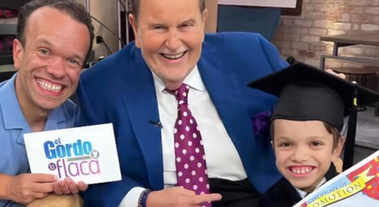 VIDEO: El hijo de Carlitos el productor pasó por el estudio de El Gordo y La Flaca tras graduarse 37 Hijo de Carlitos el productor
