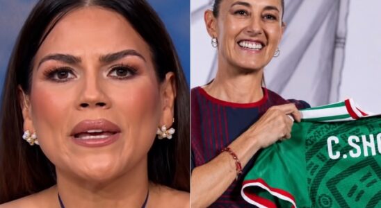 VIDEO: El durísimo reclamo de Karina Banda a la presidenta de México por el Mundial y la pobreza 5 Karina Banda