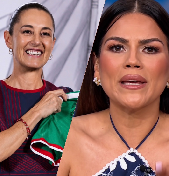 VIDEO: El durísimo reclamo de Karina Banda a la presidenta de México por el Mundial y la pobreza 7 PROTAGONISTA