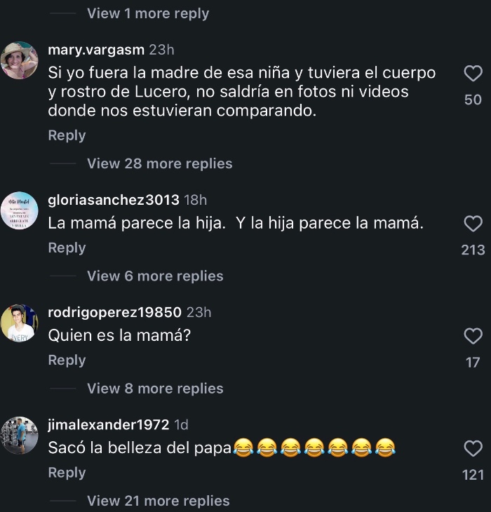 VIDEO: Lucero y su hija Lucerito bailan juntas y los comentarios se salen de control 8 PROTAGONISTA
