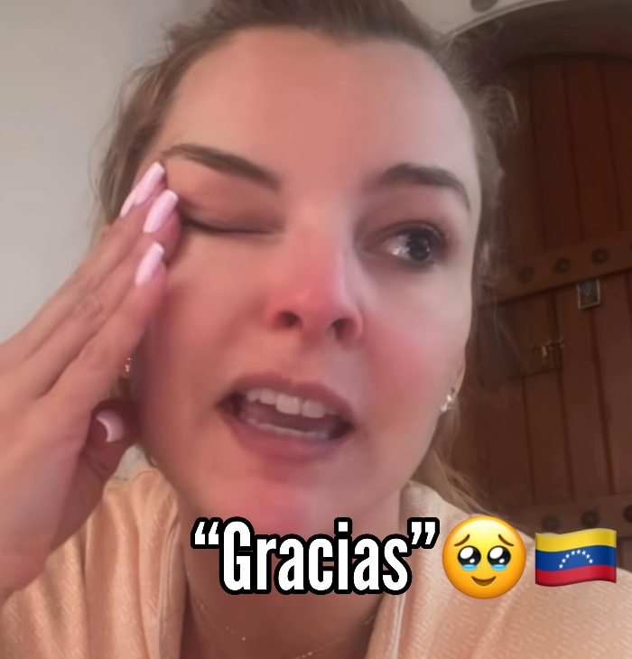 VIDEO: Marjorie de Sousa rompe en llanto al agradecer las ayudas a Venezuela 7 Marjorie de Sousa