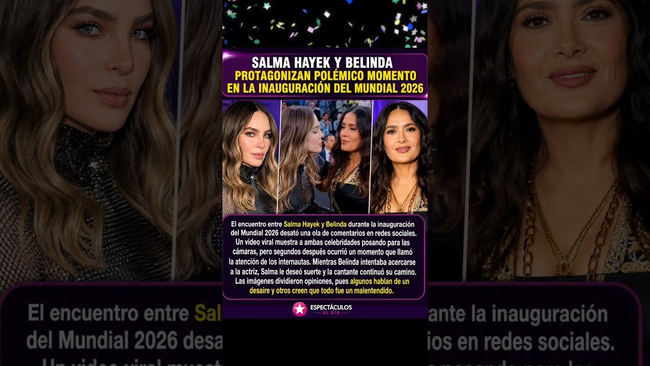 El polemico gesto de Salma Hayek hacia Belinda que genero controversia 6 El polemico gesto de Salma Hayek hacia Belinda que genero controversia