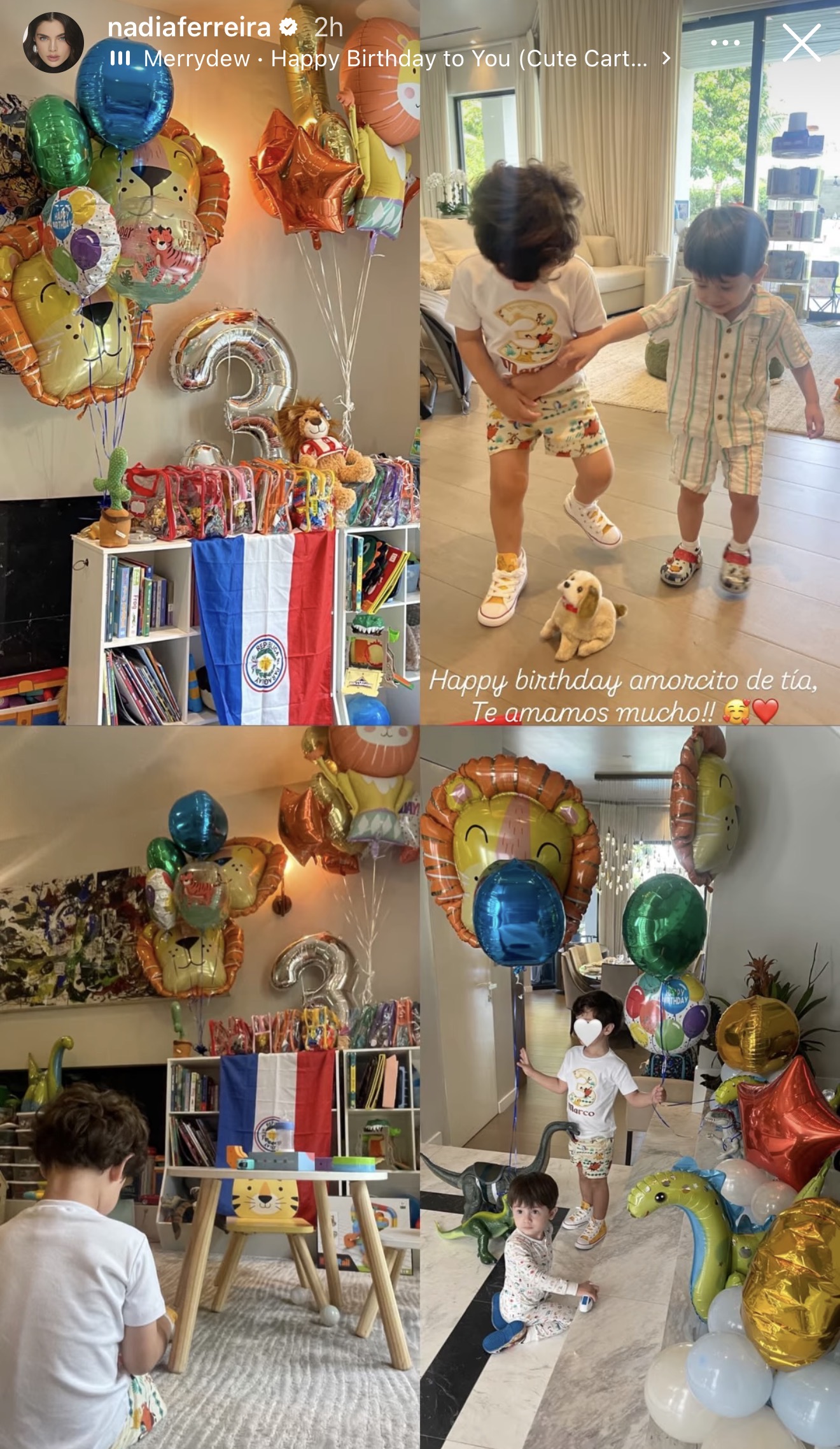 FOTO Nadia Ferreira compartió una tierna imagen por el cumpleaños de su hijo Marquitos pero la criticaron por este detalle 9 nadia ferreira 4 20260612 153318 SOY CHALUPA