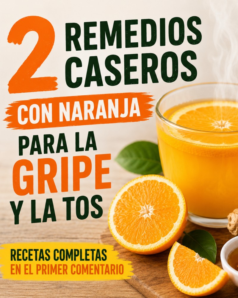 VIDEO: Así puedes hacer dos remedios caseros con naranjas para aliviar los síntomas de la gripe y la tos 7 PROTAGONISTA