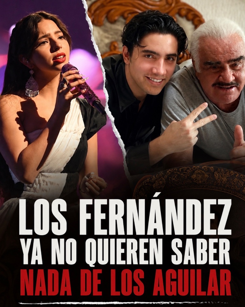 La familia Fernández se desmarca del disco homenaje de Ángela Aguilar a Vicente Fernández y marca distancia con los Aguilar 8 PROTAGONISTA
