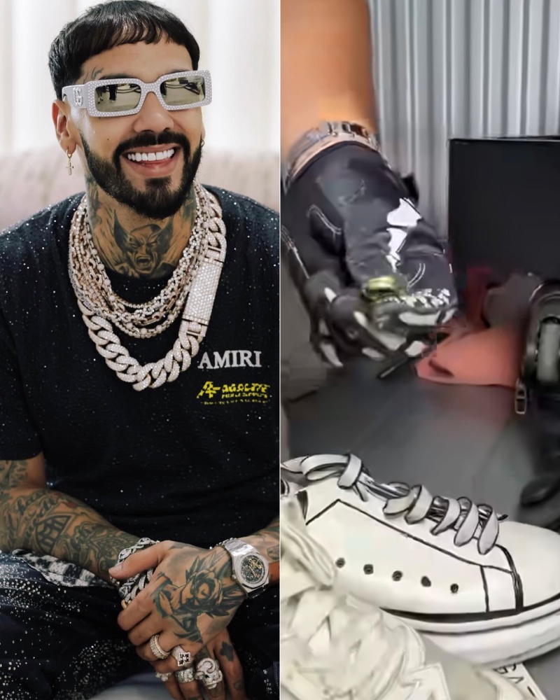VIDEO: Un depósito abandonado encendió la curiosidad por objetos vinculados a Anuel AA como premios MTV y EMI, cadenas, tenis de colección y una valija con contenido que dejó más preguntas que respuestas 8 Anuel AA