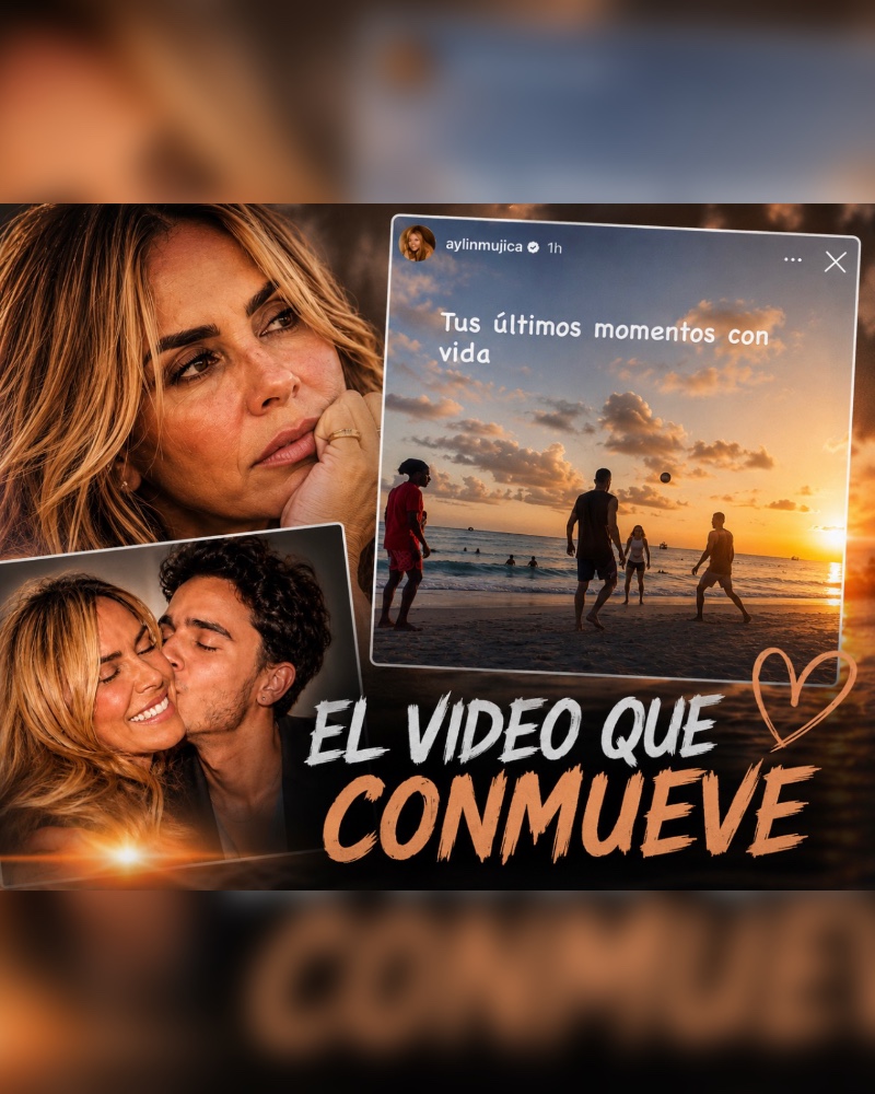 VIDEO: Aylin Mujica compartió el último video de su hijo disfrutando junto a sus amigos en la playa sin saber lo que le depararía el destino 7 PROTAGONISTA