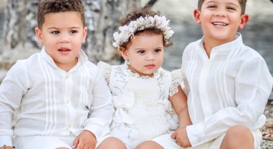 FOTO: El primer cumpleaños de Rafaela reúne a Francisca y su familia vestidos de blanco 1 Francisca