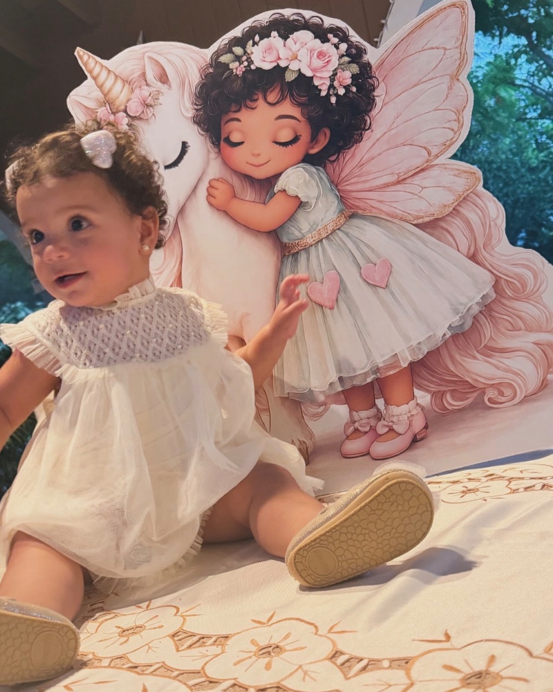 Francisca celebró el cumpleaños de su pequeña y la decoración fue increíble 8 Francisca