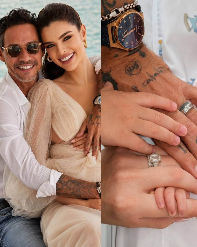 VIDEO: Marc Anthony enamora a Nadia Ferreira con un detalle millonario para su pequeña Myla 8 Marc Anthony