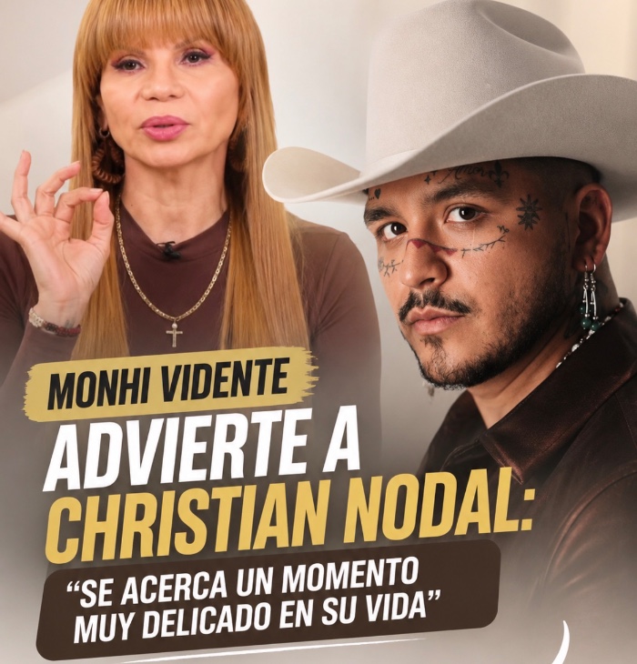 VIDEO: Monhi Vidente soltó una advertencia sobre Christian Nodal que dejó a muchos con la piel de gallina 8 PROTAGONISTA
