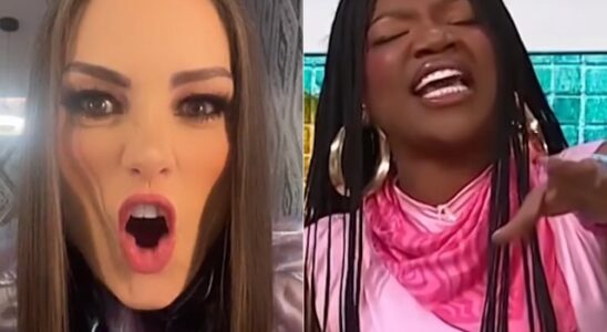VIDEO: “Aquí estoy en Telemundo”, Carolina Tejera deja en ridículo a Chiky Bombom, ¿habrá respuesta? 25 Chiky Bombom