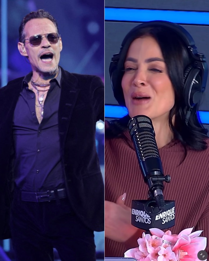 VIDEO: Dayanara Torres dice “cucaracho” al aludir a Marc Anthony durante una pregunta de Enrique Santos 8 Dayanara Torres y Marc Anthony