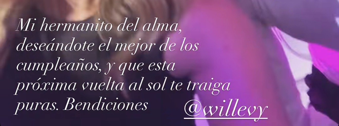 La tierna dedicatoria de cumpleaños que Lili Estefan le dedicó a William Levy 9 Lili Estefan y William Levy