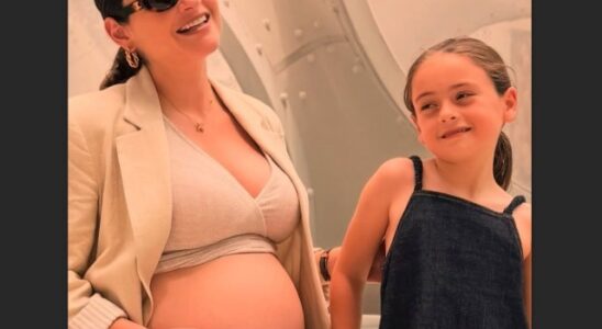 FOTO: Michelle Galván compartió la tierna reacción de su hija Megan al conocer a su hermanito 17 Michelle Galván