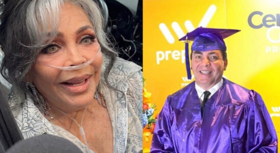 Una madre orgullosa! Verónica Castro le dedica unas dulces palabras a su hijo Cristian Castro en su graduacion - VIDEO 27 veronica1 SOY CHALUPA