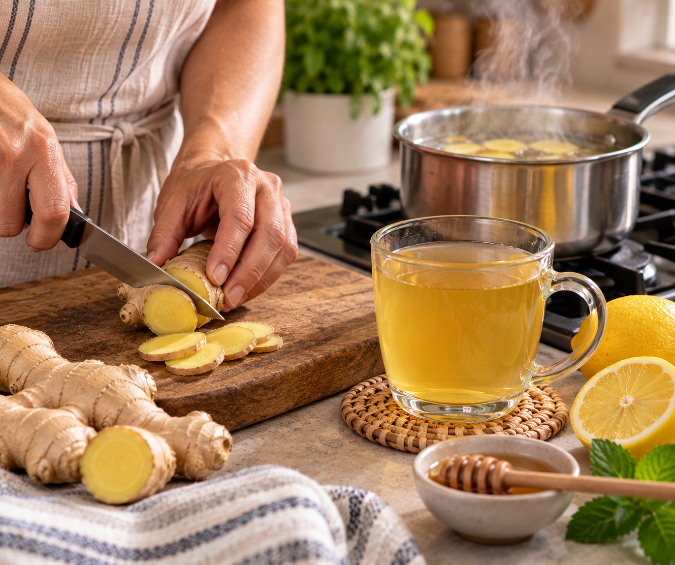 Té de jengibre: cómo preparar esta sencilla bebida y qué se sabe sobre sus propiedades 3 5034033d 4a4f 4f3b bfdc 09f2d45b93de SOY CHALUPA