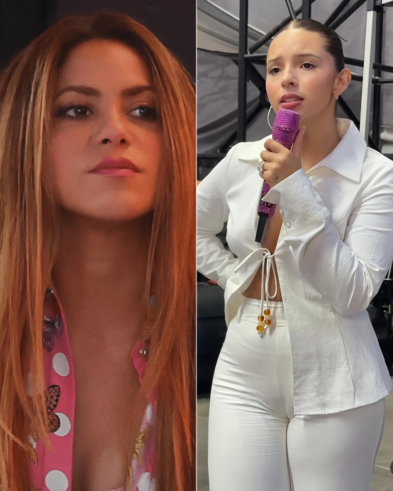 VIDEO: Se comen a Angela Aguilar por criticar a Shakira durante una entrevista con Univisión 8 Angela Aguilar