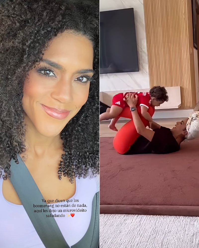 VIDEO: ¡Qué grande está la princesa Rafaella junto a Francisca! 7 Francisca hija Rafaela