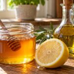 Miel, limón y aceite de oliva: la mezcla casera que muchos preparan cuando la tos no da tregua